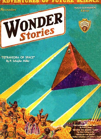 Couverture de Wonder Stories n&deg; 30 de novembre