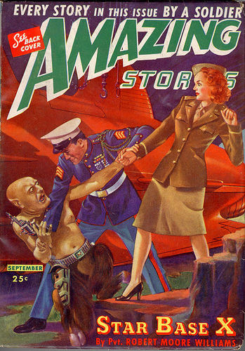 Couverture du n&deg; 1 de Flying Saucers