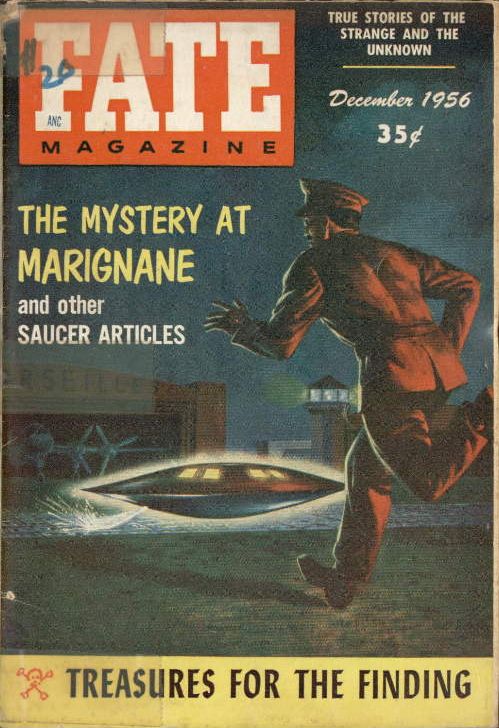 Couverture de Fate en d&eacute;cembre sur l'observation de l'a&eacute;roport de Marignane en octobre 1952