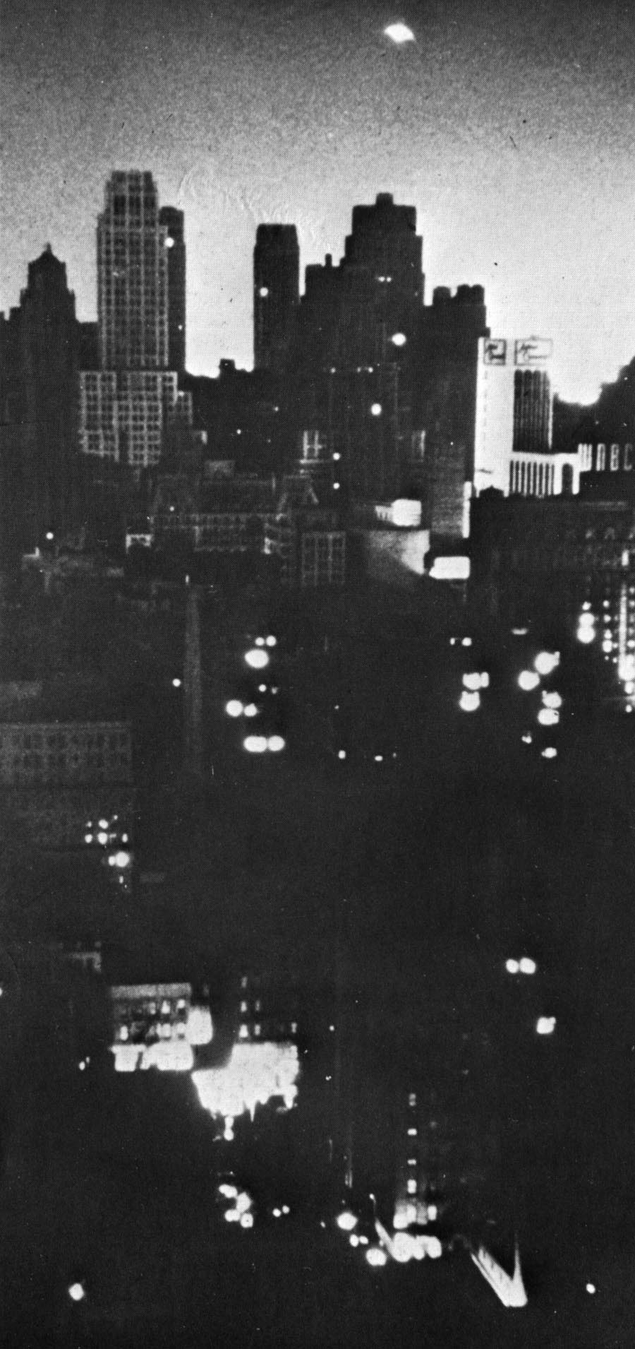 Lueur observée à New York lors de la panne d'électricité de Novembre