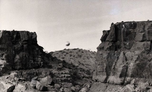 Photographie prise le 12 mars près de Picacho Peak (Nouveau Mexique)