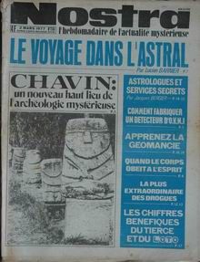Nostra n&deg; 256 du 2 titrant "Comment fabriquer un d&eacute;tecteur d'ovni" 