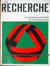 La recherche n° 102 du 1er juin, titrant sur Les scientifiques les ovnis