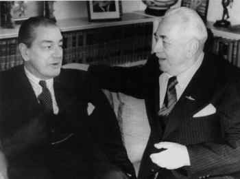 Lord Clancarty et Kevickzy le 2 Janvier 1980 [Photo Kevickzy]