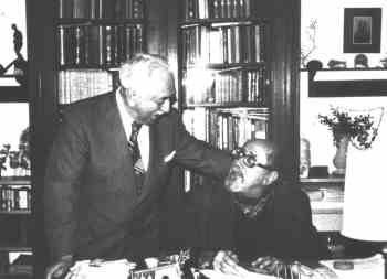 Kevinskczy et Ribera &agrave; la 2&egrave;me s&eacute;ance de la Chambre des Lord, le 29 Janvier 1980 [Photo Kevinskczy]