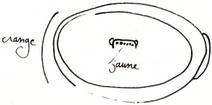 Croquis de l'ovni par Laurent