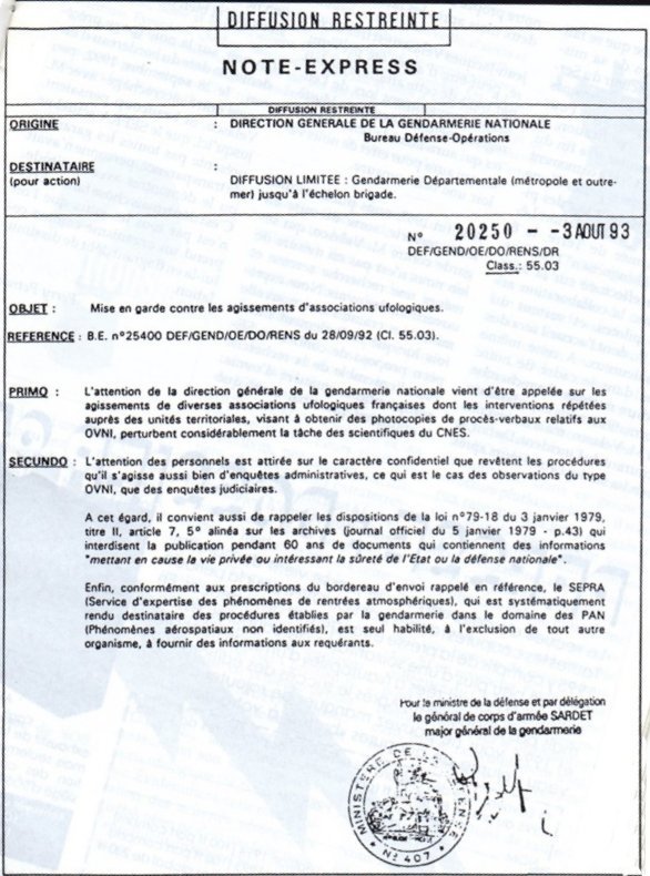 Le document d'origine