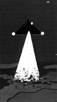 Dessin l'ovni observ&eacute; le 3 d&eacute;cembre &agrave; 17 h