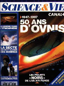 Le n&deg; de Science & Vie consacr&eacute; aux 50 ans des ovnis modernes