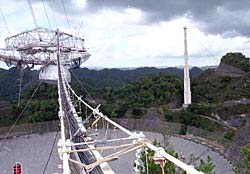 Le radiot&eacute;l&eacute;scope d'Arecibo