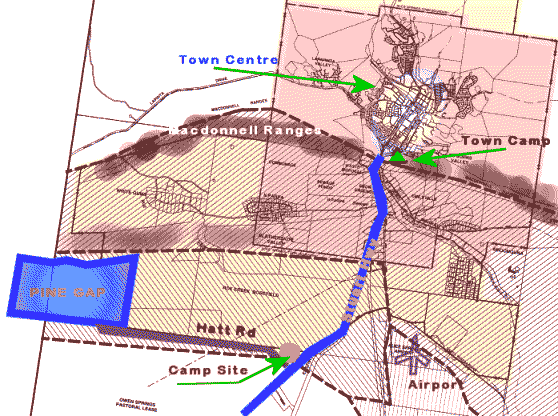 Pine Gap in AliceTown
