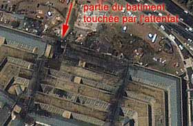 Seul le 1er anneau du Pentagone semble touché