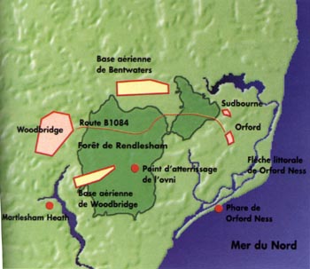 Carte de la r&eacute;gion