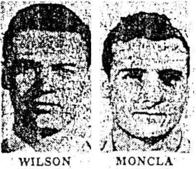 Les portraits des disparus Wilson et Moncla parus dans la presse