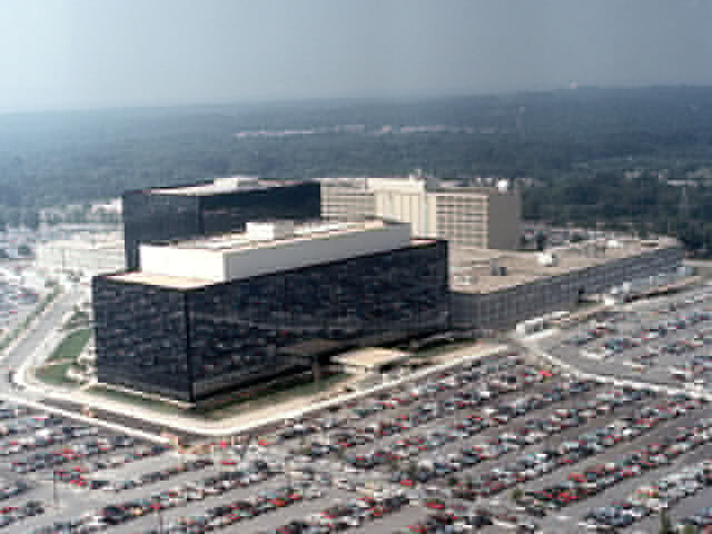 Le campus de la NSA à Fort Meade (Maryland)