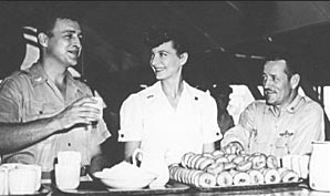 Blanchard (à gauche) et Ramey (à droite) en 1946 s1Walter Haut