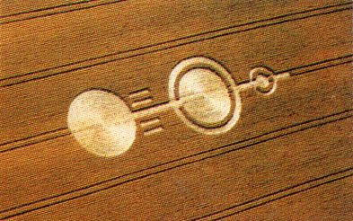 Le crop circle        apparu ce mois-là